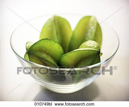 still life of glassbowl filled with carambola fruit View Large Photo Image Stock Image - still life of glassbowl filled with carambola fruit. Fotosearch