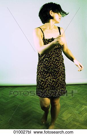 woman dancing barefoot View Large Photo Image Stock Image - woman dancing barefoot. Fotosearch
