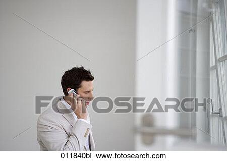 businessman with mobile View Large Photo Image Stock Image - businessman with mobile. Fotosearch