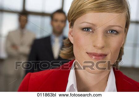 smiling businesswoman in wearing a red jacket View Large Photo Image Stock Image - smiling businesswoman in wearing a red jacket. Fotosearch