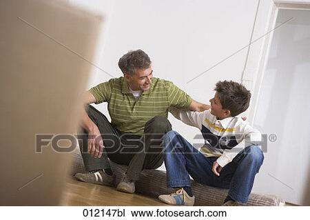 Stock Image - break, Yashoda, boy, artificial light, apartment, 10-12 years. Fotosearch