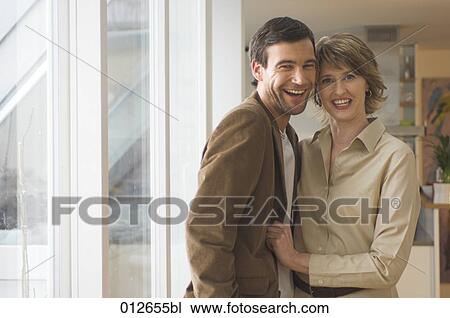 portrait of happy mature couple View Large Photo Image Stock Image - portrait of happy mature couple. Fotosearch