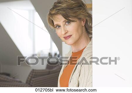 portrait of mature woman View Large Photo Image Stock Image - portrait of mature woman. Fotosearch