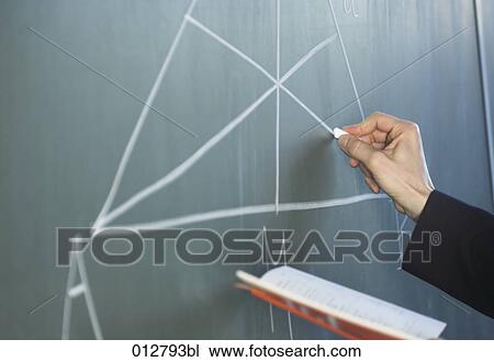 close-up of teacher´s hand drawing on blackboard View Large Photo Image Stock Image - close-up of teacher´s hand drawing on blackboard. Fotosearch