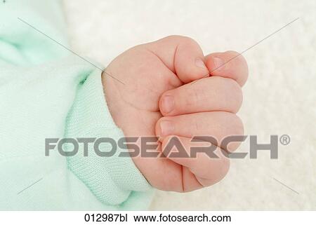 Stock Image - body detail, Vladimir Godnik, baby, babies, artificial light, 6-12 months. Fotosearch
