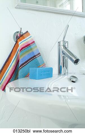 Halasz + Burow, artificial light, bath, bathroom, bathrooms, body care, cleanliness View Large Photo Image Stock Image - Halasz + Burow, artificial light, bath, bathroom, bathrooms, body care, cleanliness. Fotosearch