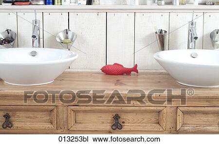 Halasz + Burow, artificial light, bath, bathroom, bathrooms View Large Photo Image Stock Image - Halasz + Burow, artificial light, bath, bathroom, bathrooms. Fotosearch
