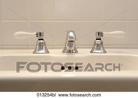 Halasz + Burow, artificial light, bath, bathroom, bathrooms, cleanliness, close-up View Large Photo Image Stock Image - Halasz + Burow, artificial light, bath, bathroom, bathrooms, cleanliness, close-up. Fotosearch