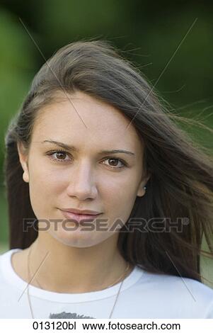 Stock Image - Vladimir Godnik, adults, beautiful, brown eyed. Fotosearch