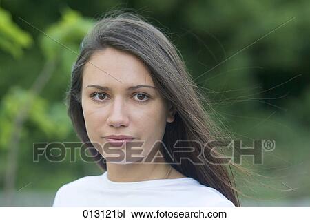 Stock Image - Vladimir Godnik, adults, beautiful, brown eyed. Fotosearch