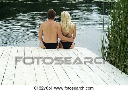 Stock Image - Vladimir Godnik, adults, bikini, bikinis, blond. Fotosearch