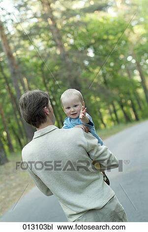 Stock Image - Vladimir Godnik, babies, adults, 6-12 months. Fotosearch