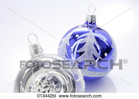 close-up of two baubles View Large Photo Image Stock Image - close-up of two baubles. Fotosearch