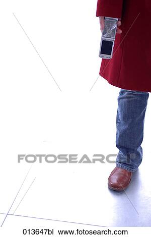 close-up of woman holding mobile phone View Large Photo Image Stock Image - close-up of woman holding mobile phone. Fotosearch