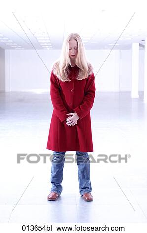 full body portrait of woman standing in office building View Large Photo Image Stock Image - full body portrait of woman standing in office building. Fotosearch