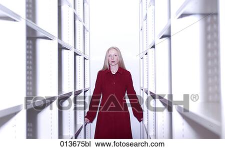 portrait of anxious looking woman in red coat View Large Photo Image Stock Image - portrait of anxious looking woman in red coat. Fotosearch