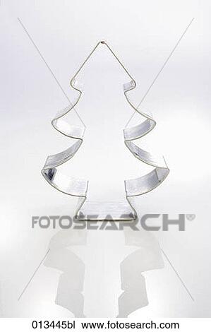 Stock Image - still life of form for christmas biscuits. Fotosearch