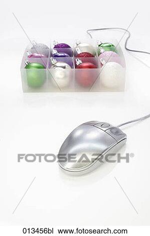 still life of silver computer mouse and box of baubles View Large Photo Image Stock Image - still life of silver computer mouse and box of baubles. Fotosearch