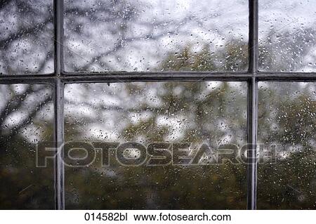 view through window on a rainy day View Large Photo Image Stock Image - view through window on a rainy day. Fotosearch