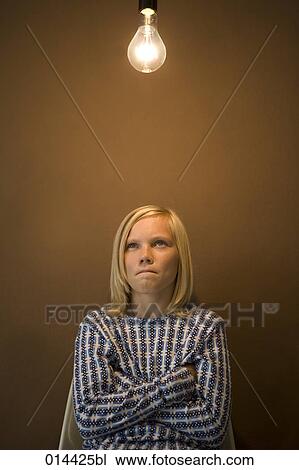 young boy thinking of an idea to solve a problem View Large Photo Image Stock Image - young boy thinking of an idea to solve a problem. Fotosearch
