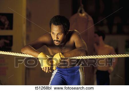 Afroamerican boxer training View Large Photo Image Stock Image - Afroamerican boxer training. Fotosearch