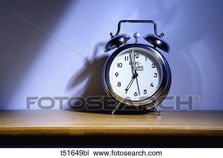 Stock Image - Alarm clock. Fotosearch