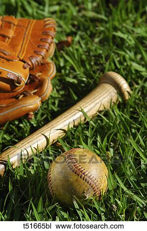 Baseball equipment View Large Photo Image Stock Image - Baseball equipment. Fotosearch