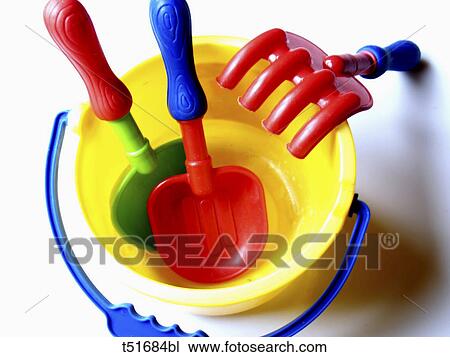 Beach toys View Large Photo Image Stock Image - Beach toys. Fotosearch