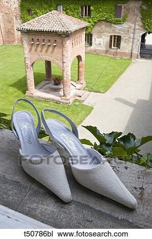 Bride shoes View Large Photo Image Stock Image - Bride shoes. Fotosearch