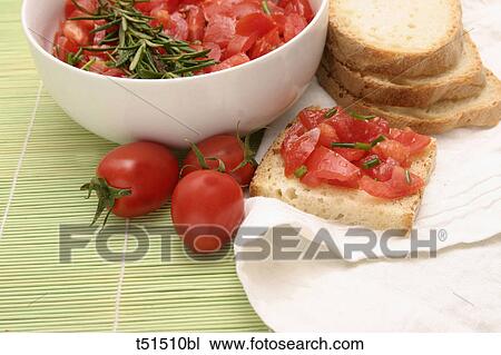 Stock Image - Bruschetta. Fotosearch