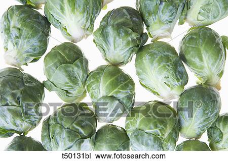 Stock Image - Brussels sprouts. Fotosearch