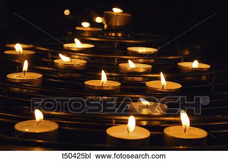Candles in church View Large Photo Image Stock Image - Candles in church. Fotosearch