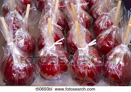 Candy apples View Large Photo Image Stock Image - Candy apples. Fotosearch