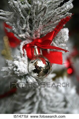 Christmas decoration on tree View Large Photo Image Stock Image - Christmas decoration on tree. Fotosearch