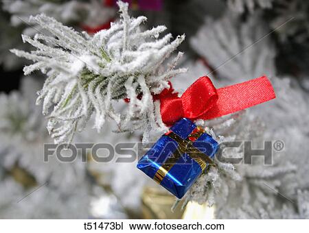 Christmas decoration on tree View Large Photo Image Stock Image - Christmas decoration on tree. Fotosearch