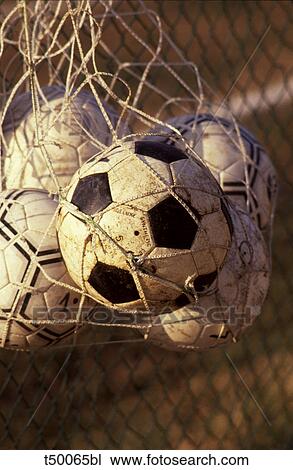 Close Up Of Football In Net View Large Photo Image Stock Image - Close Up Of Football In Net. Fotosearch