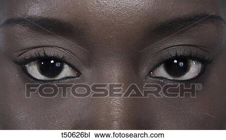 Close up of woman's eyes View Large Photo Image Stock Image - Close up of woman's eyes. Fotosearch