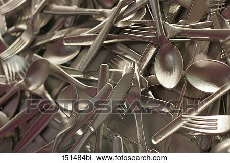 Stock Image - Cutlery. Fotosearch