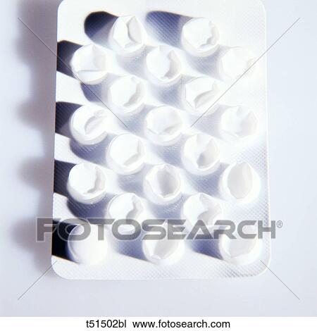 Empty blister pack View Large Photo Image Stock Image - Empty blister pack. Fotosearch
