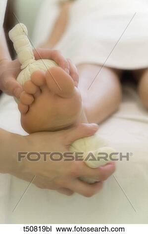 Foot massage View Large Photo Image Stock Image - Foot massage. Fotosearch