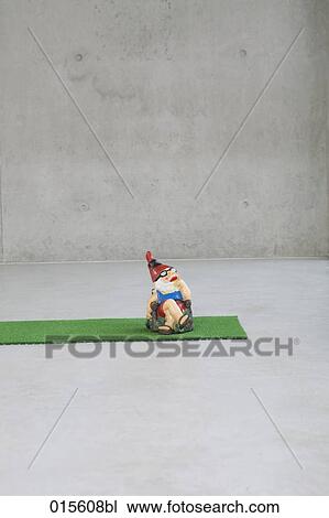garden gnome relaxing in chair View Large Photo Image Stock Image - garden gnome relaxing in chair. Fotosearch