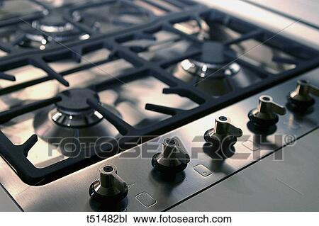 Gas stove View Large Photo Image Stock Image - Gas stove. Fotosearch
