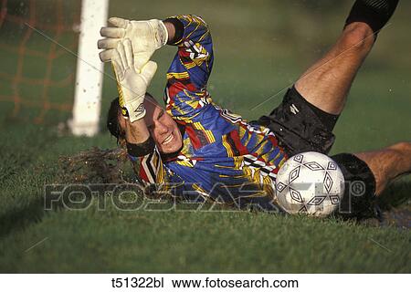 Stock Image - Goalkeeper. Fotosearch