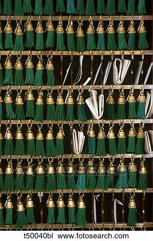 Stock Image - Hotel room keys. Fotosearch