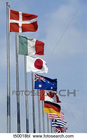 International Flags View Large Photo Image Stock Image - International Flags. Fotosearch
