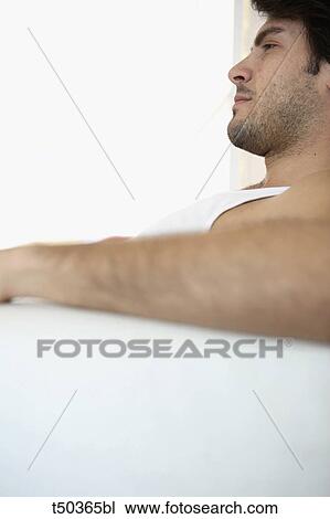 Man's profile View Large Photo Image Stock Image - Man's profile. Fotosearch