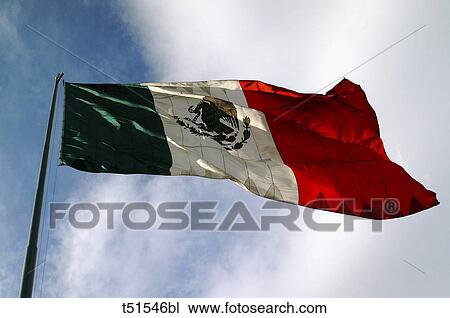 Mexican flag View Large Photo Image Stock Image - Mexican flag. Fotosearch