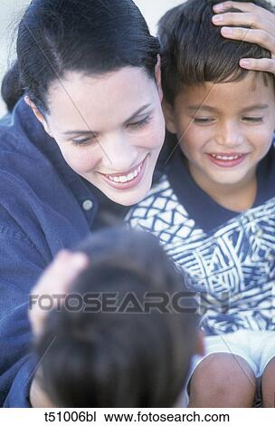 Mother and children View Large Photo Image Stock Image - Mother and children. Fotosearch
