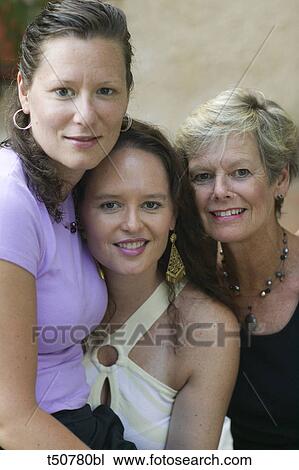 Mother with daughters View Large Photo Image Stock Image - Mother with daughters. Fotosearch