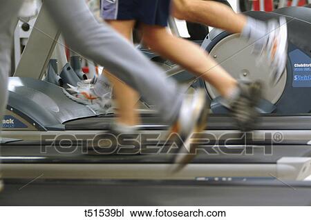 People on treadmill View Large Photo Image Stock Image - People on treadmill. Fotosearch